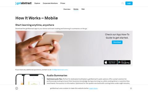 How It Works – Mobile - getAbstract