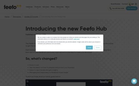 Introducing the new Feefo Hub