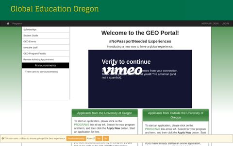 Global Education Oregon