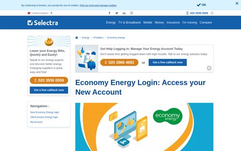 Economy Energy Login: Access your New Account - Selectra