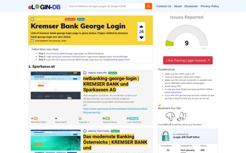 Kremser Bank George Login - штыефпкфь login 0 Views