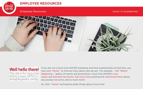 Employee Resources - Coca-Cola UNITED