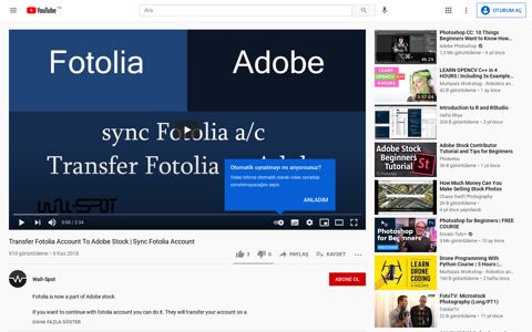 Transfer Fotolia Account To Adobe Stock - YouTube