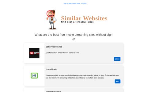 10 Best free movies streaming sites without sign up in 2019