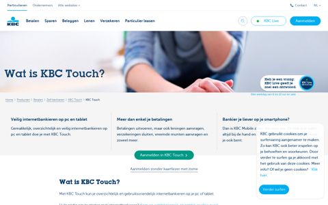 KBC Touch: online banking op je pc en tablet - KBC Bank ...