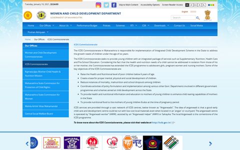 ICDS Commissionerate : Women and Child Development ...