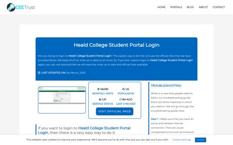 Heald College Student Portal Login - Find Official Portal