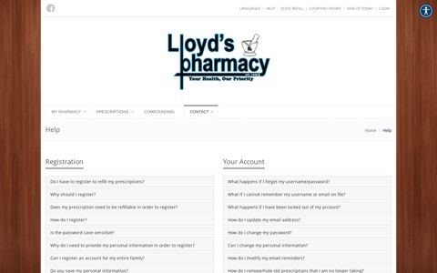 Help | Lloyd's Pharmacy (651) 645-8636 | St. Paul, MN