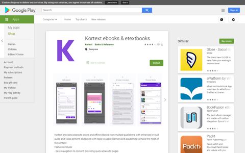 Kortext ebooks & etextbooks – Apps on Google Play