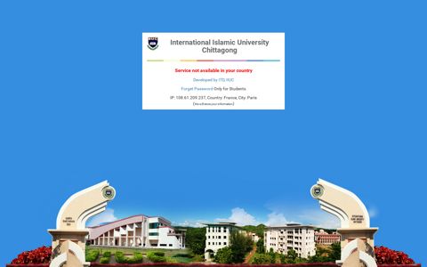 Login - International Islamic University Chittagong
