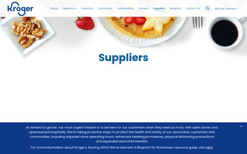 Suppliers - The Kroger Co.