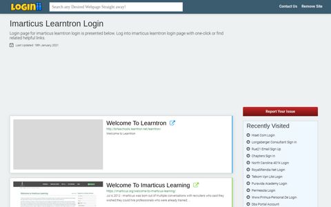 Imarticus Learntron Login - Loginii.com