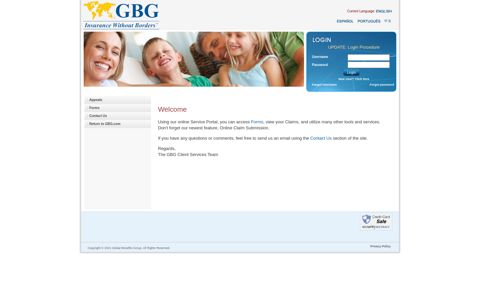 Member Portal - Global Benefits Group