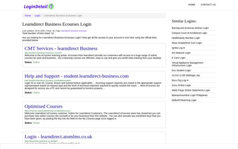 Learndirect Business Ecourses Login CMT Services - learndirect ...