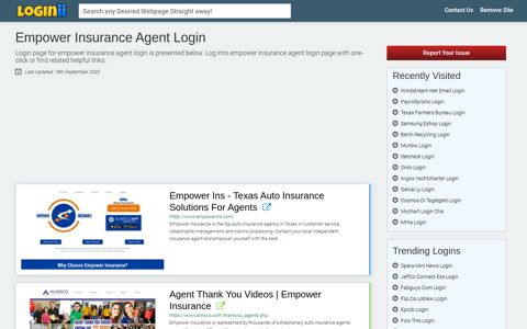 Empower Insurance Agent Login - Loginii.com