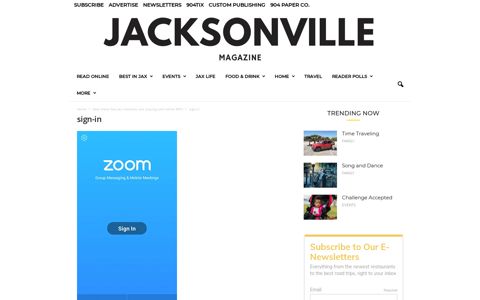 sign-in | Jacksonville Magazine