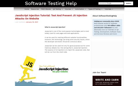 JavaScript Injection Tutorial: Test and Prevent JS Injection ...