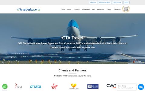 GTA Travel API | Online Booking Engine | XML Integration