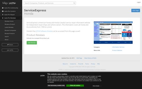 ServiceExpress by Honda - iATN Auto Pro Reviews