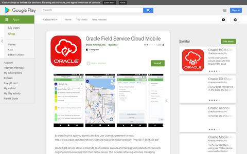 Oracle Field Service Cloud Mobile - Apps on Google Play