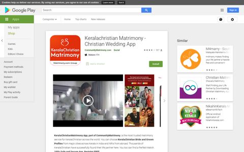 Keralachristian Matrimony - Christian Wedding App - Apps on ...