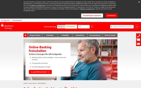 Online-Banking | Sparkasse Freising