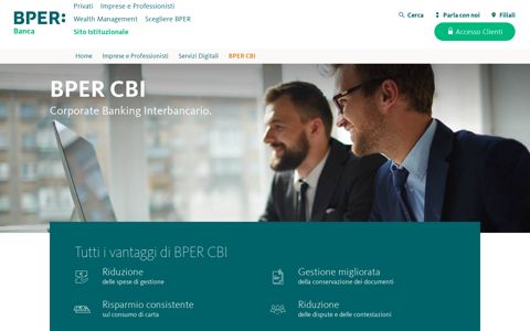 BPER CBI: Corporate Banking Interbancario | BPER Banca