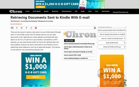Retrieving Documents Sent to Kindle With E-mail