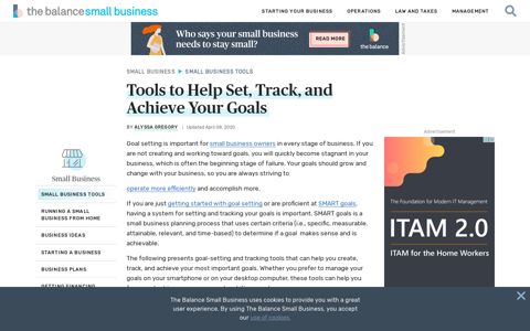 Tools to Help You Set, Track and Achieve Your Goals