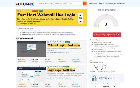 Fast Host Webmail Live Login
