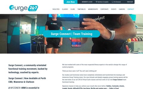 Surge Connect | Team Training – Surge Fitness