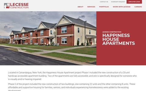 Happiness House Apartments | LECESSE Construction