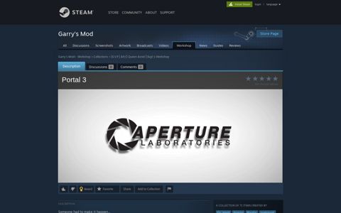 Steam Workshop::Portal 3