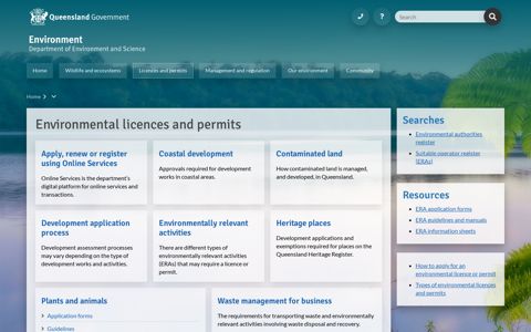 Environmental licences and permits | Environment ...