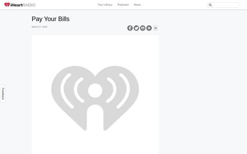 Pay Your Bills | iHeartRadio