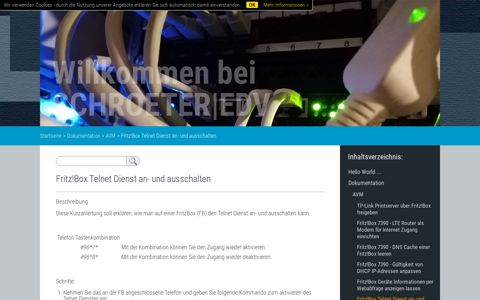 Willkommen bei SCHROETER|EDV - Fritz!Box Telnet Dienst ...