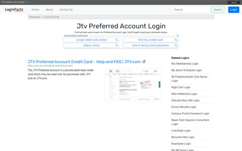 Jtv Preferred Account Login - LoginFacts