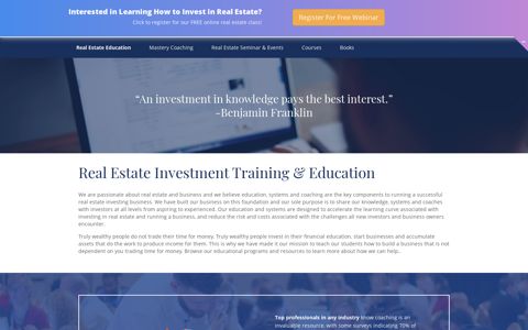 Real Estate Investment Training & Education | FortuneBuilders