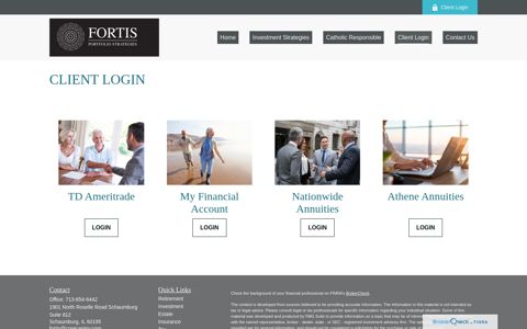 Client Login | Fortis Portfolio Solutions