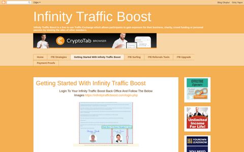 Getting Started With Infinity Traffic Boost