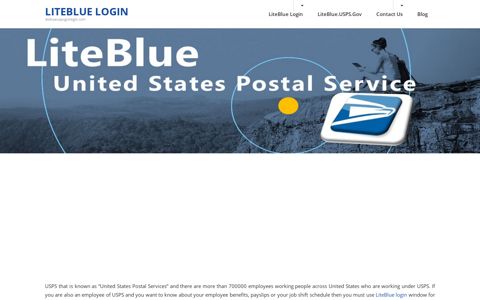 LiteBlue.USPS.Gov | Official Website | Light Blue Post Office