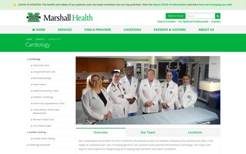Cardiology | Marshall Health