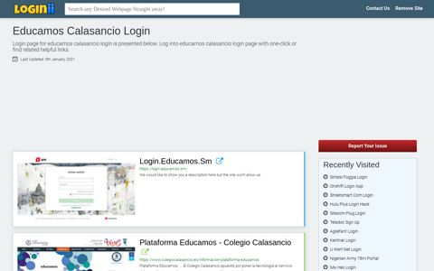 Educamos Calasancio Login - Loginii.com