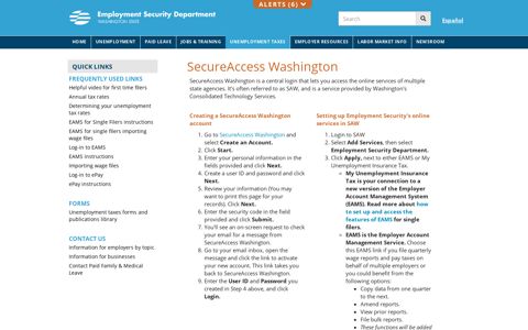 SecureAccess Washington - ESD