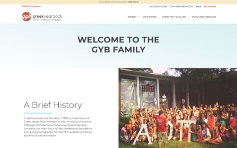 Welcome To The GYB Family - GreekYearbook