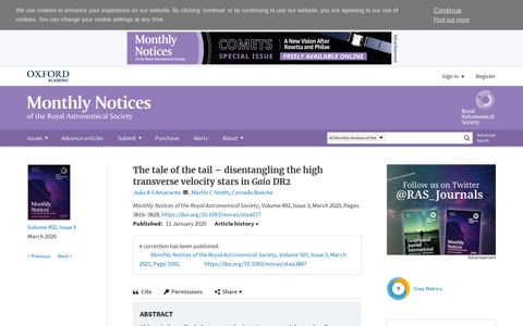 tale of the tail – disentangling the high transverse velocity ...