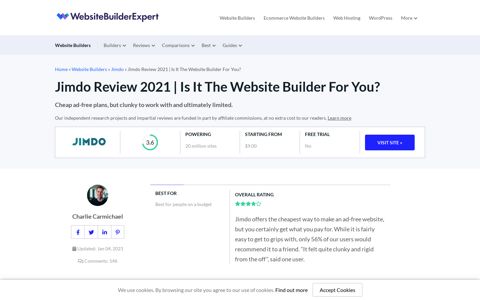 Jimdo Review 2020 | Is It The Website Builder For You?