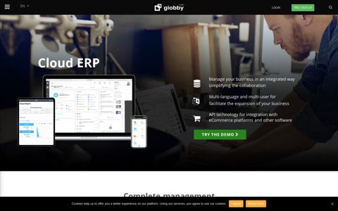 Cloud ERP and eCommerce for Companies and ... - Giobby