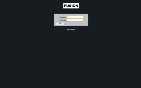 FUSION SUPPORT :: Login