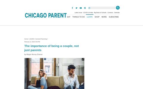 The importance of being a couple, not just parents - Chicago ...